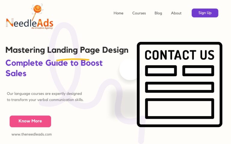 Mastering Landing Page Design: Complete Guide to Boost Sales