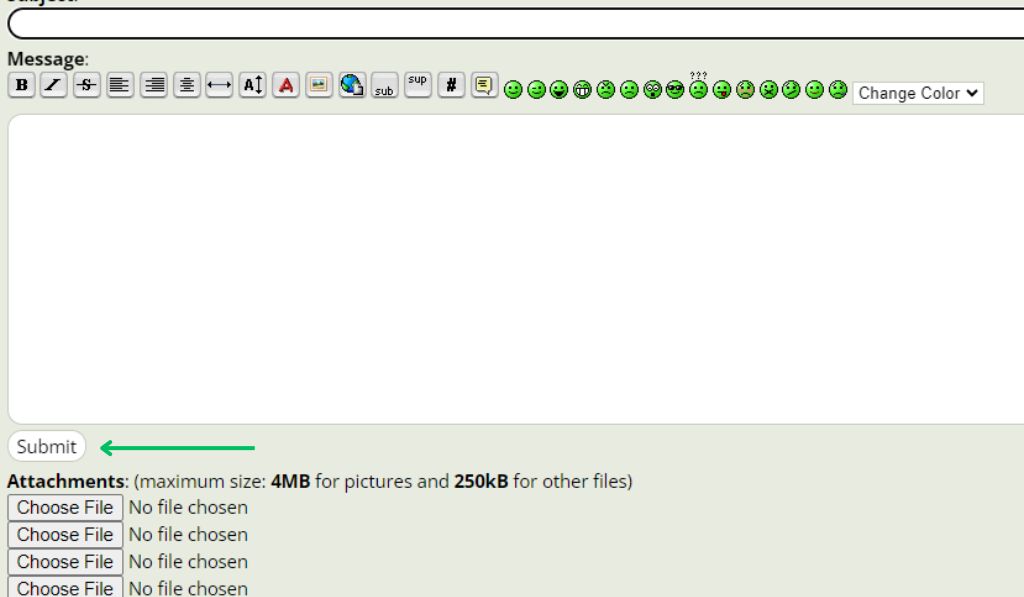 How to Submit a Forum Submission