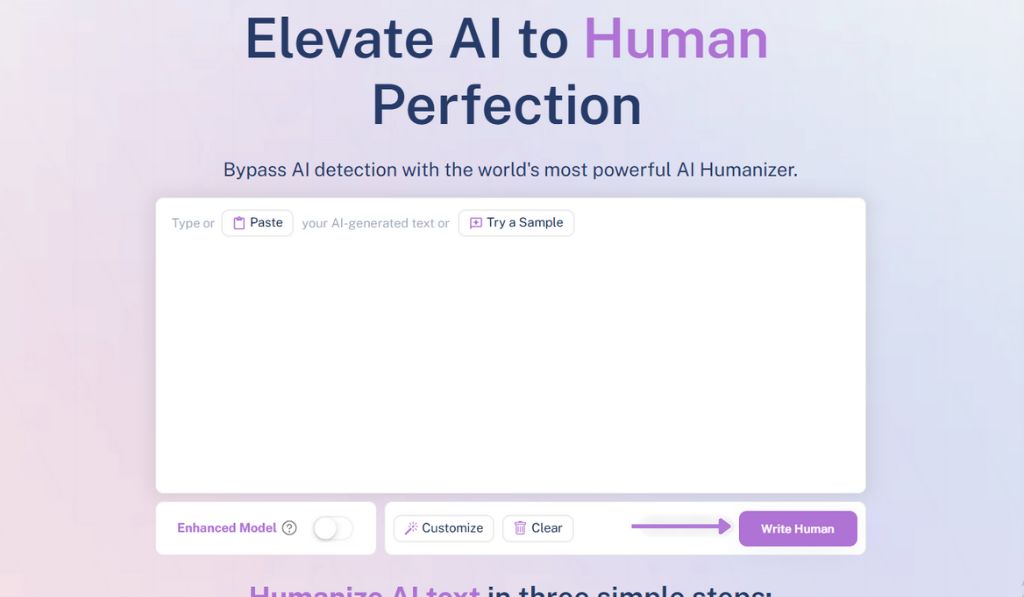 WriteHuman to Convert AI Text to Human Text